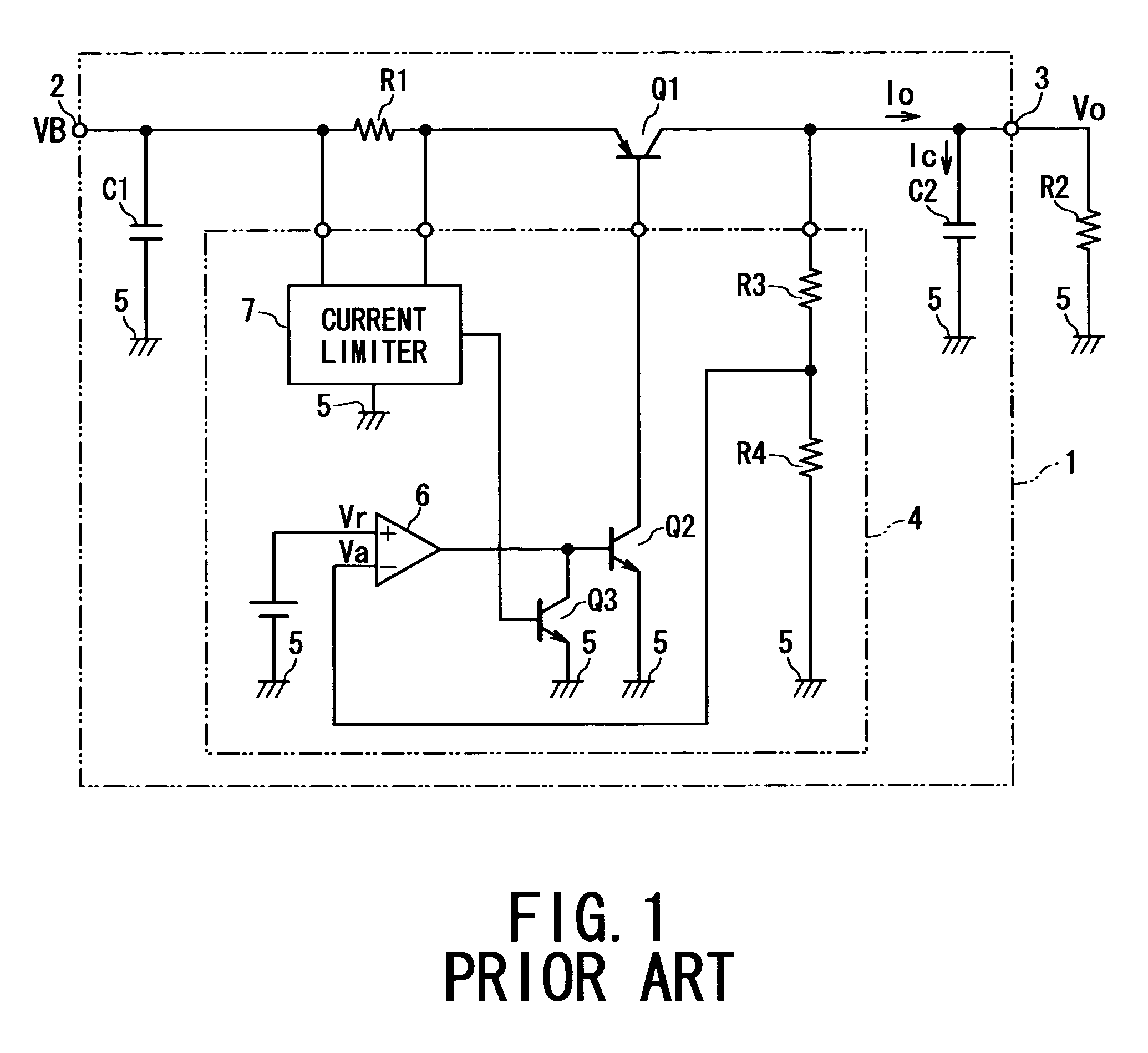 Power supply circuit with control of rise characteristics of output voltage