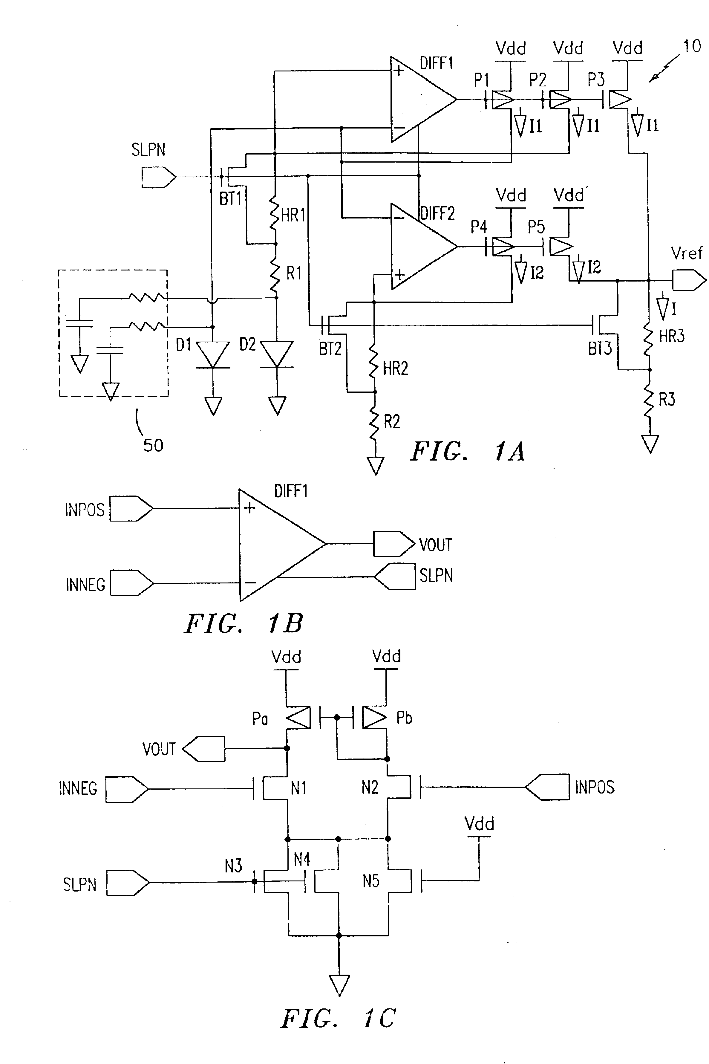 Low-power band-gap reference and temperature sensor circuit