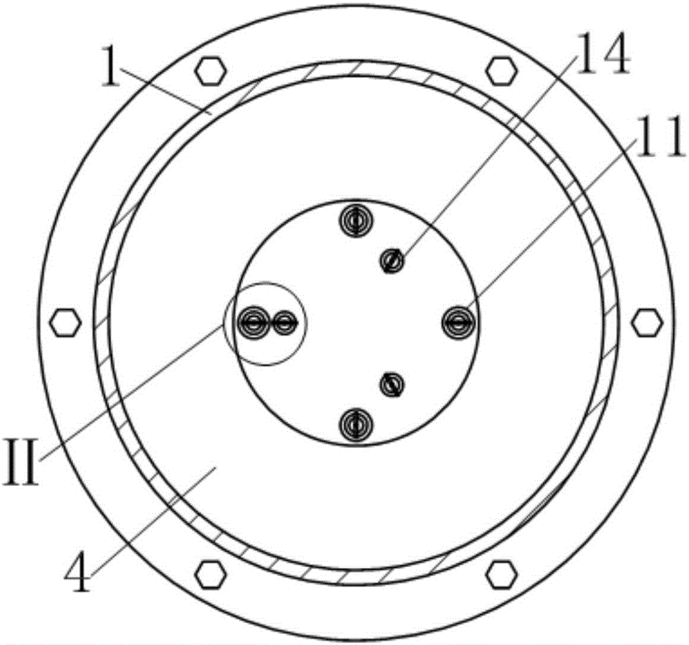 Disk spring damper with presettable early rigidity