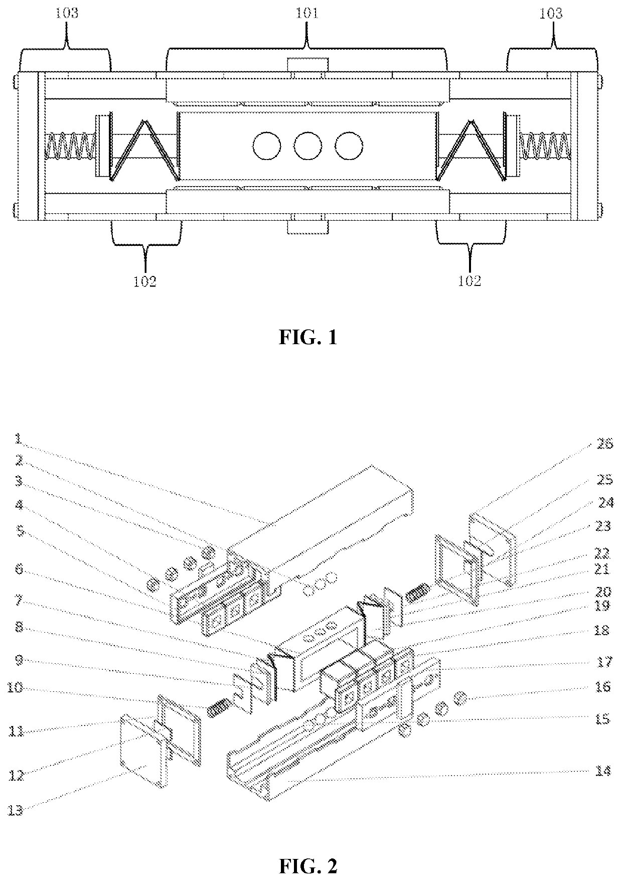 Electromagnetic and triboelectric hybrid energy collector for low-frequency movement