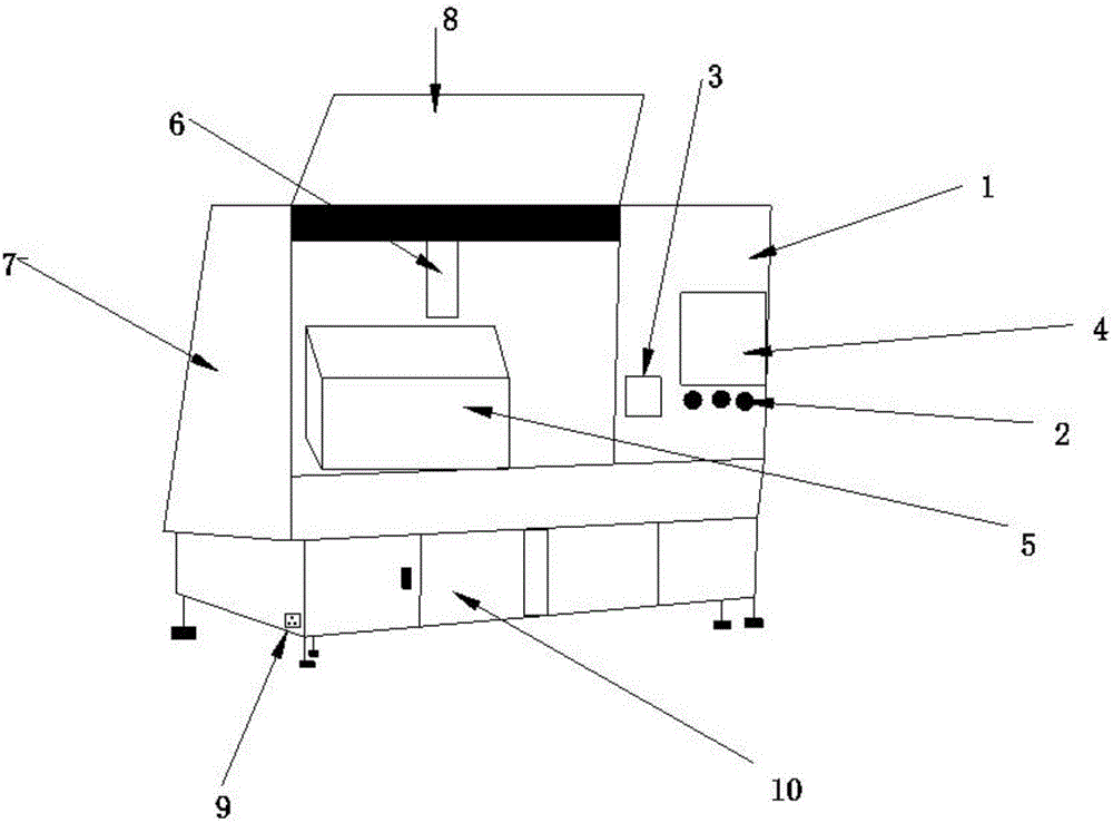 Fingerprint module laser cutting machine