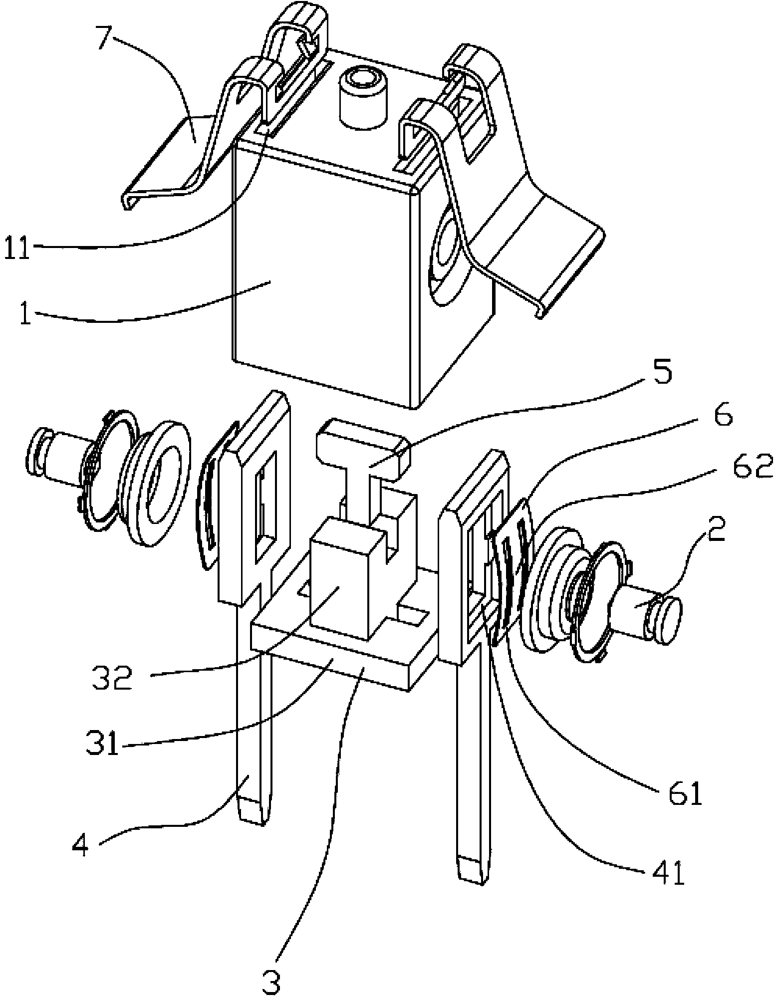 Minitype waterproof switch