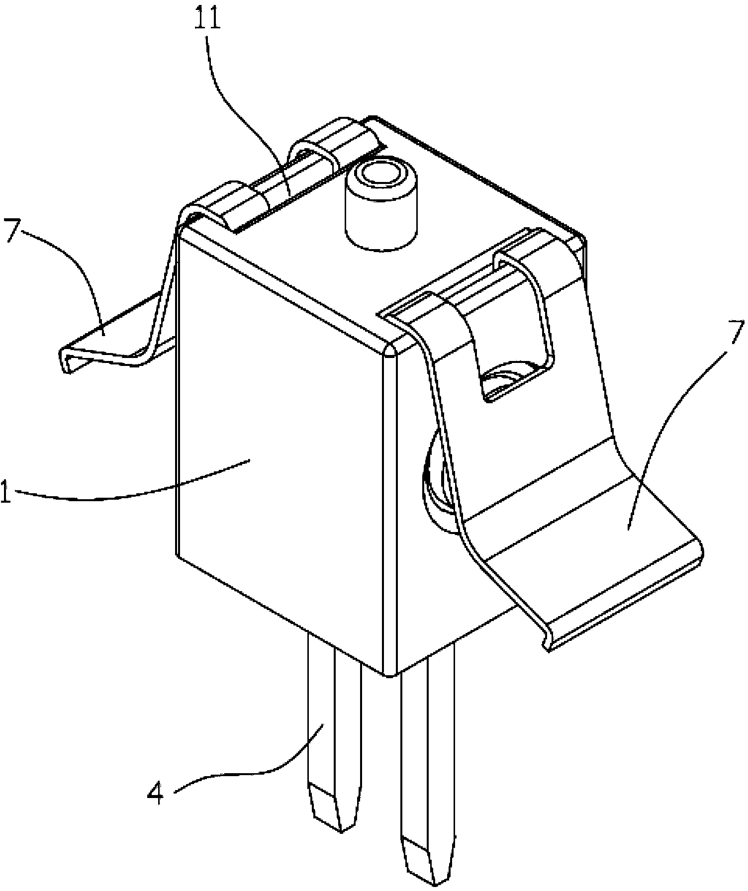 Minitype waterproof switch