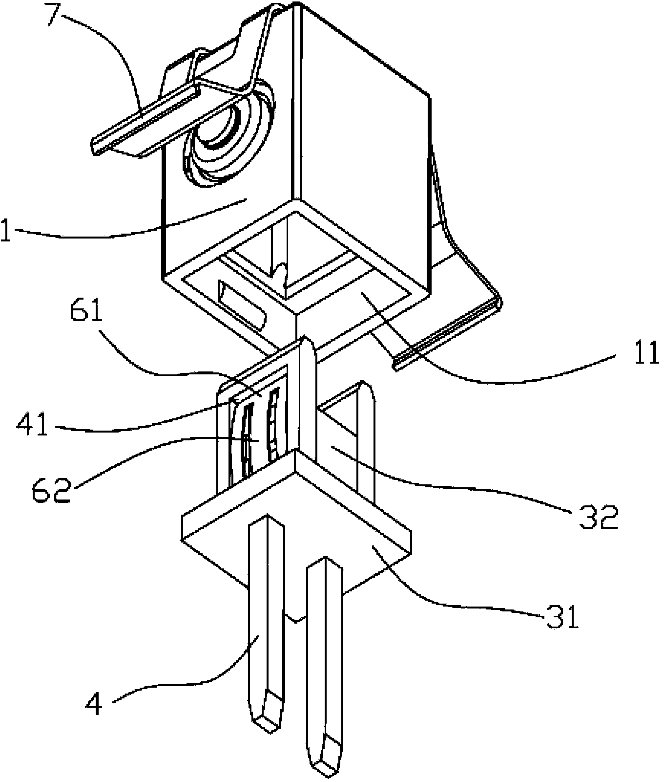 Minitype waterproof switch