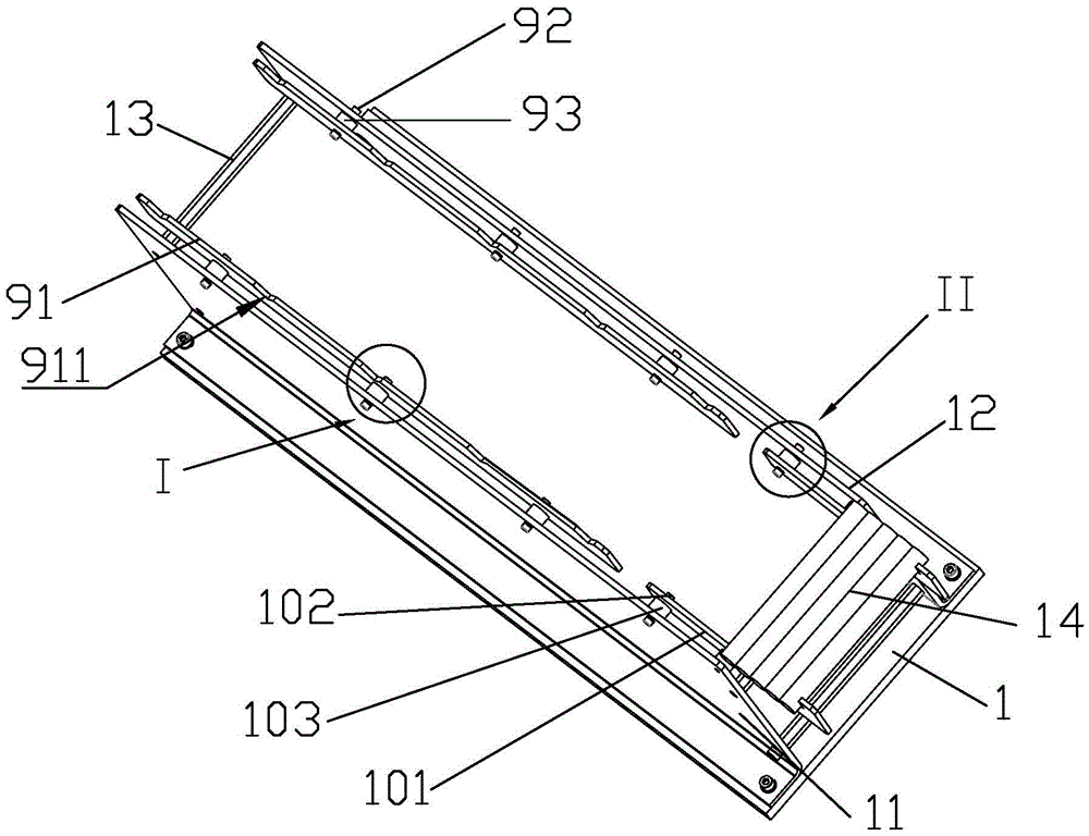 Uniform conveying device used for pin shaft parts
