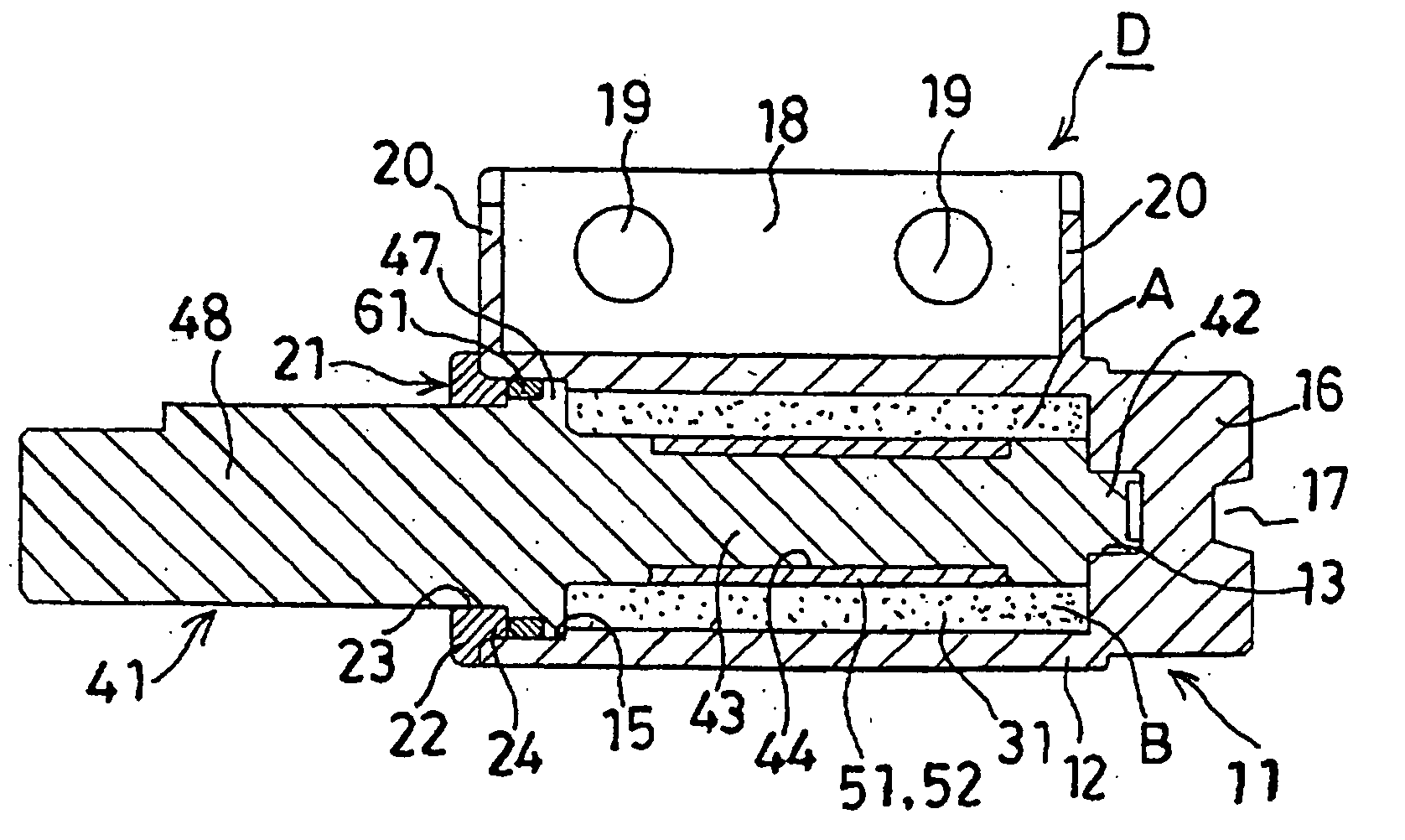 One-way damper and electronic devices using the one-way damper