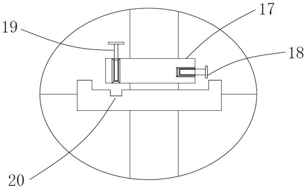 Machine position attachment device for integral climbing scaffold for prefabricated building construction