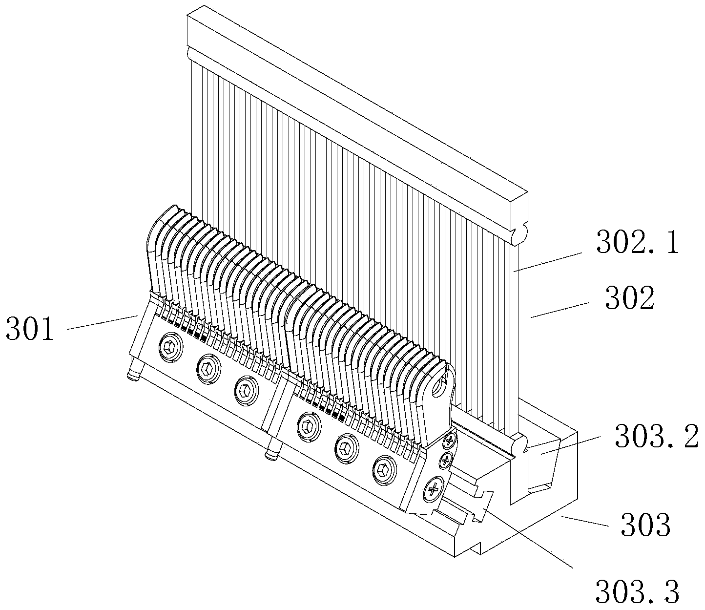 Air jet loom for weaving lint