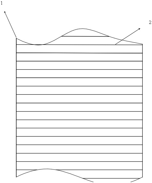 Ultra-low water loss high temperature resistant flooded lead-acid battery and preparation method thereof