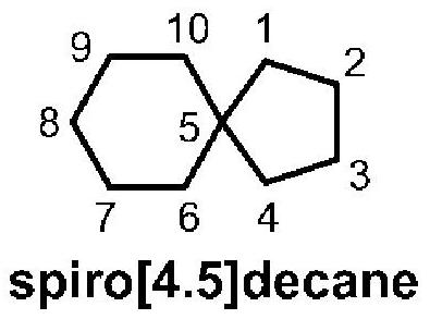 D-A spiro spiro skeleton configuration compound, synthetic method and application