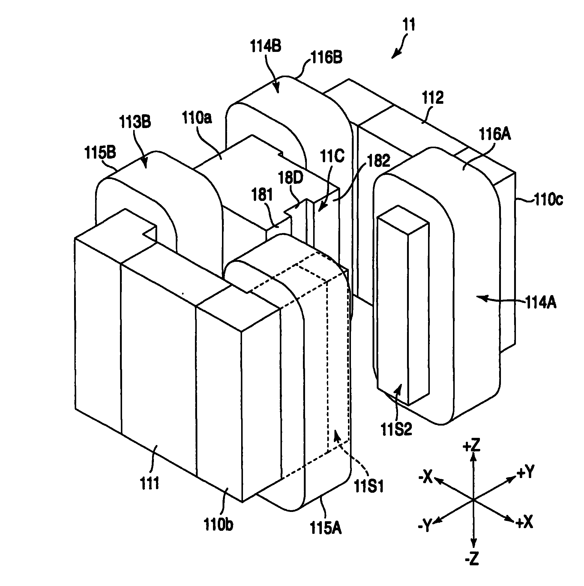Magnetic guiding apparatus of elevator