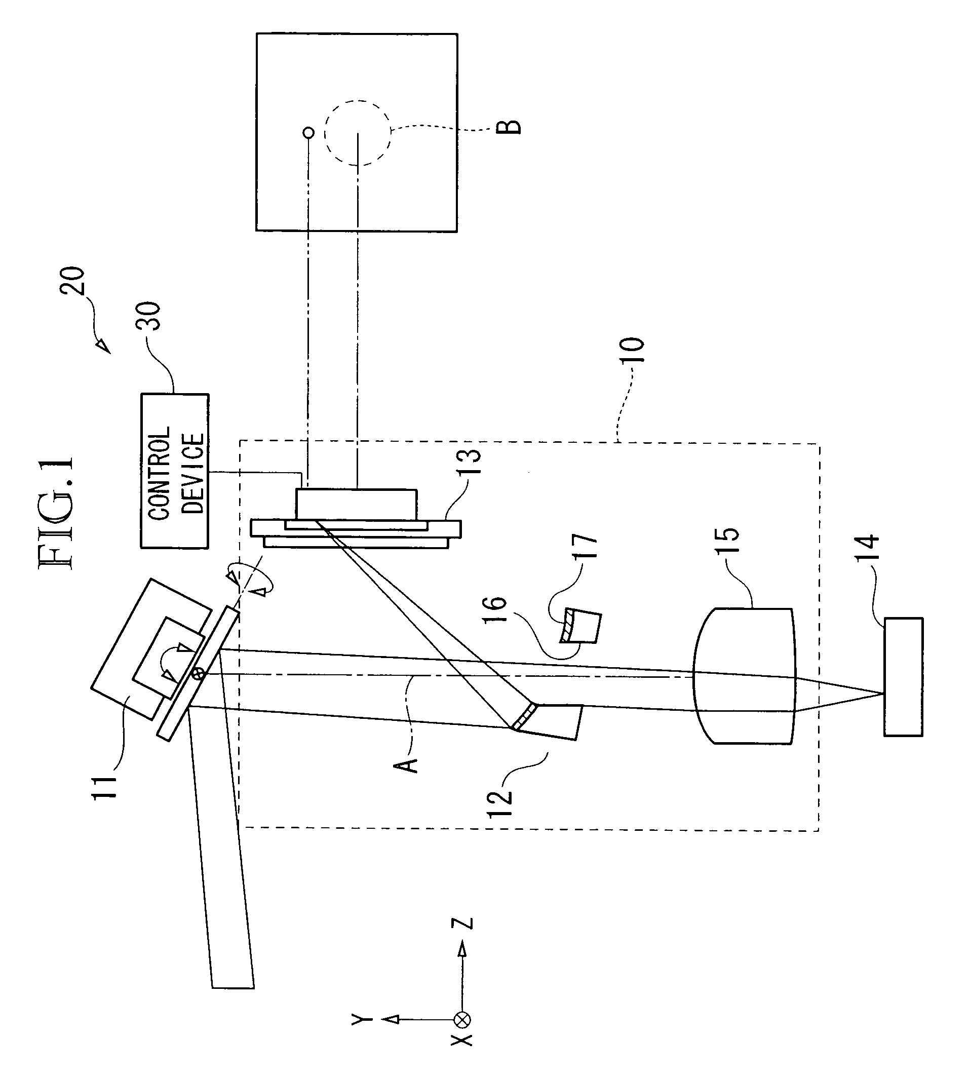 Optical detection device and optical device