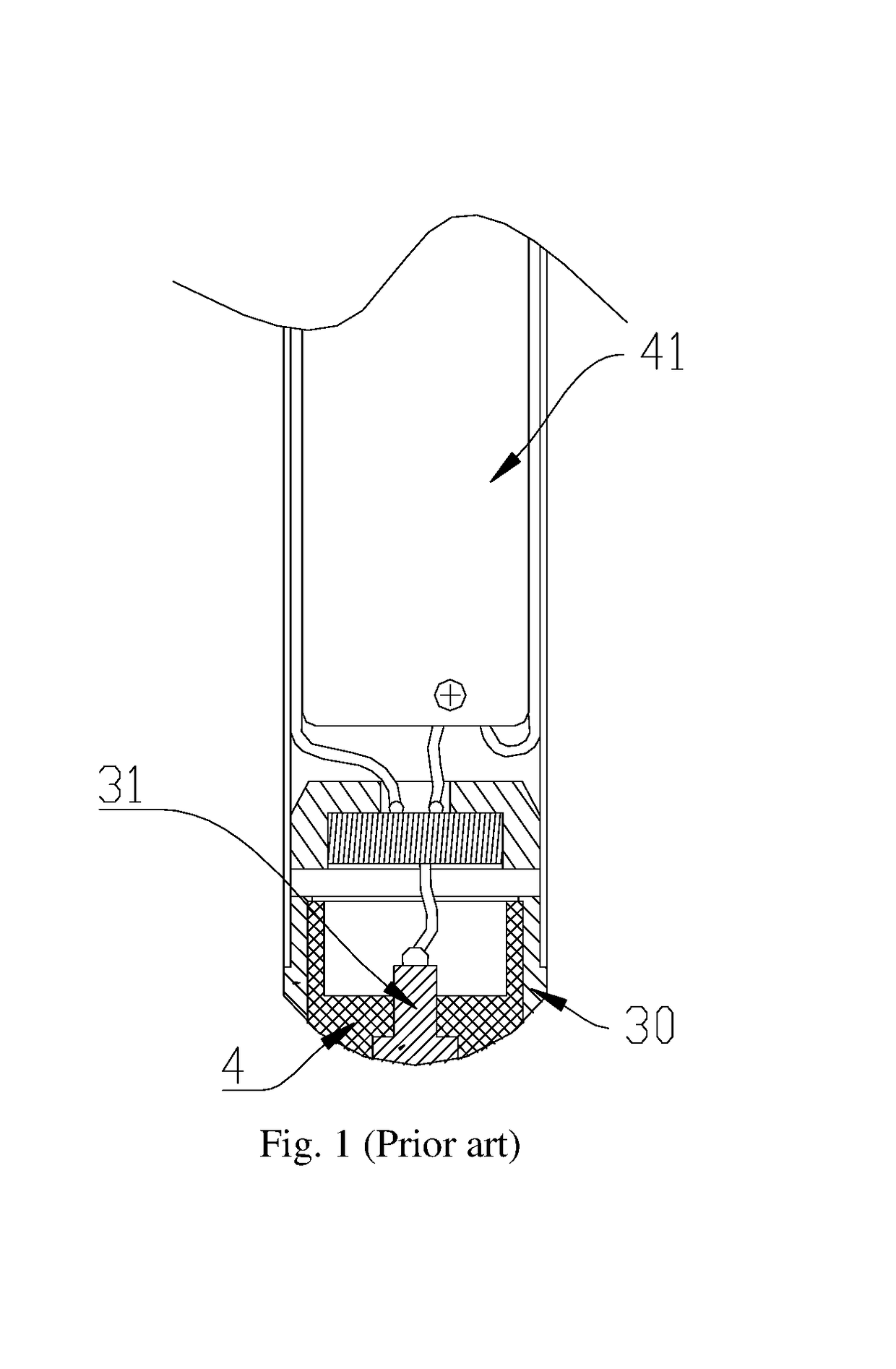 Charging device of electronic cigarette and charging method thereof