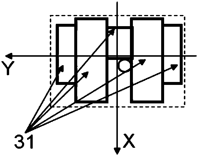 Radiating antenna single-port electromagnetic wave network