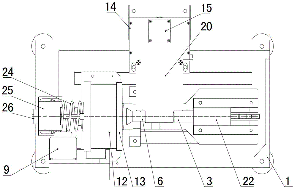 Axial double helicoid semi-automatic milling machine