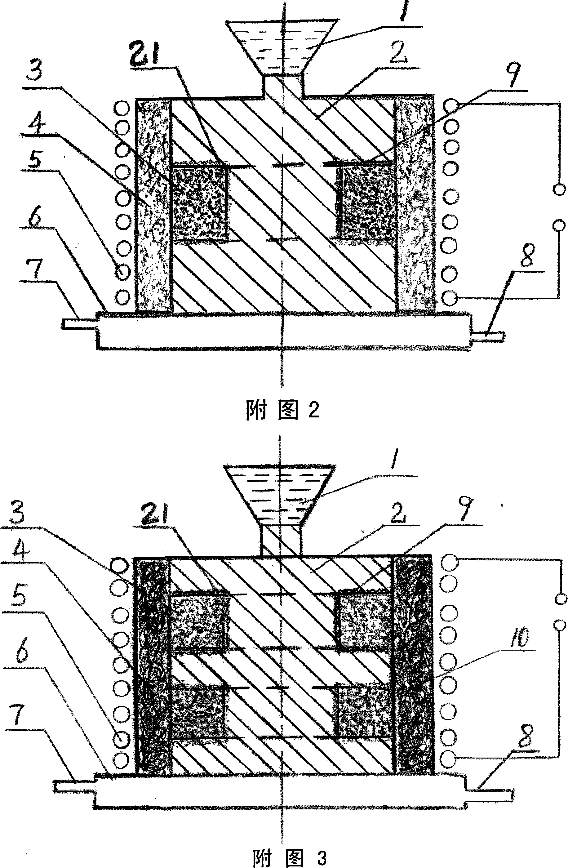 Hard alloy and double-metal composite technique and device