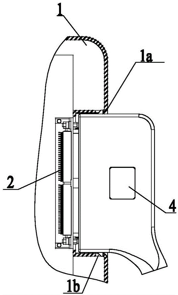 Connector connection locking structure convenient to plug and pull