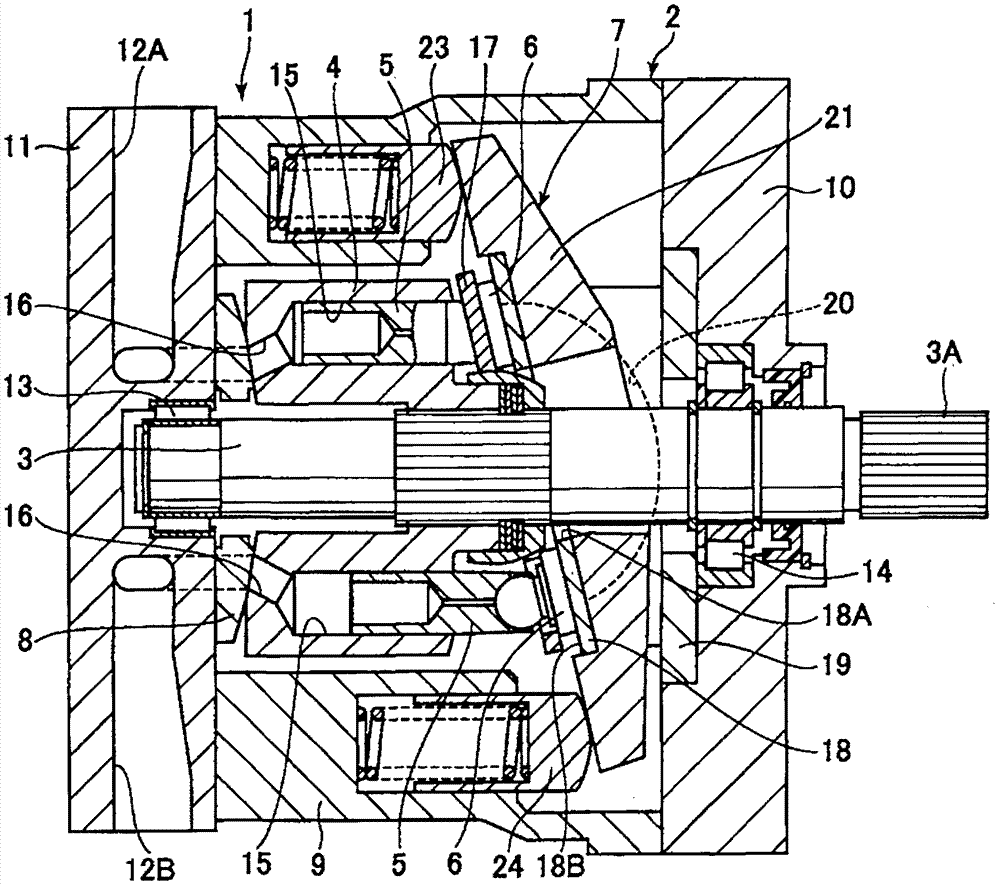 Hydraulic rotary machine and method for manufacturing hydraulic rotary machine