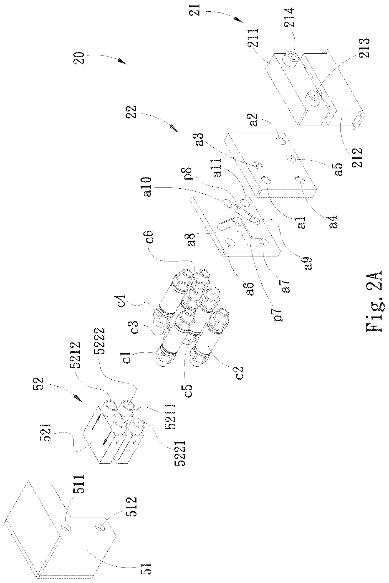 Liquid transfer module and liquid cooling system thereof