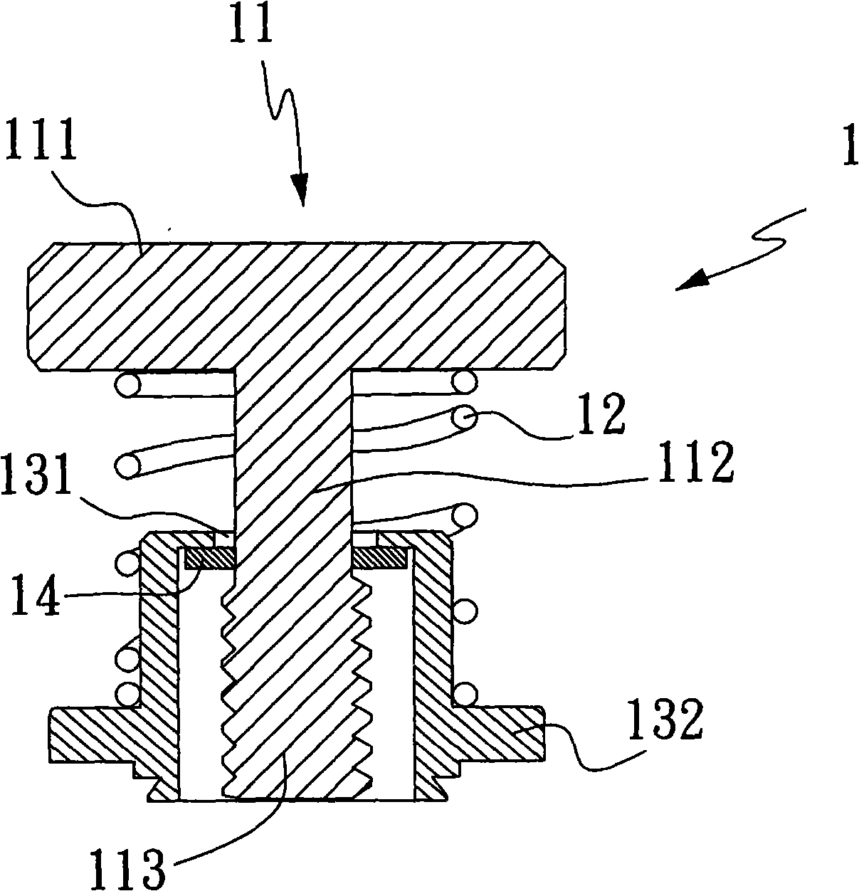 Method for assembling telescopic screw