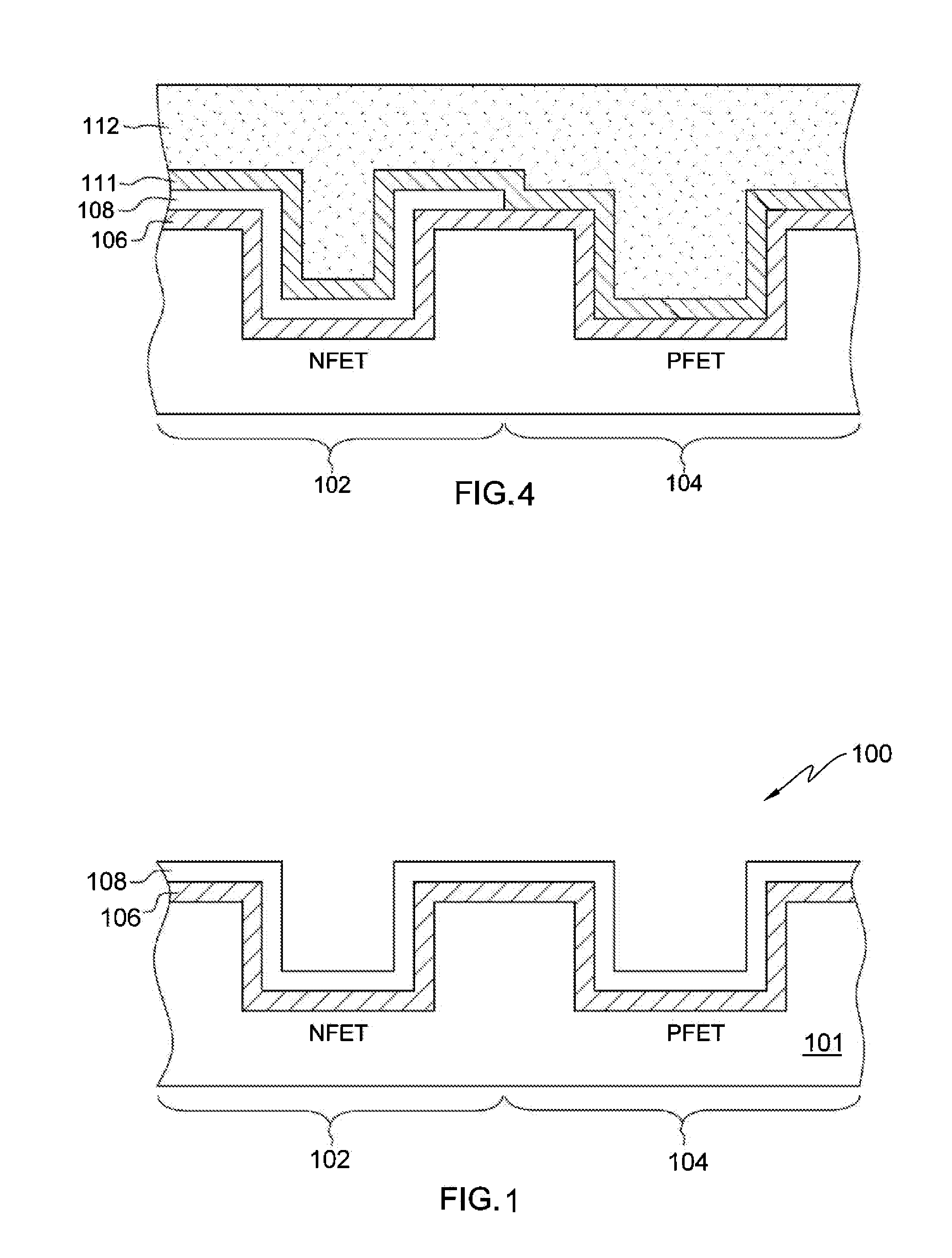 Semiconductor gate structure for threshold voltage modulation and method of making same
