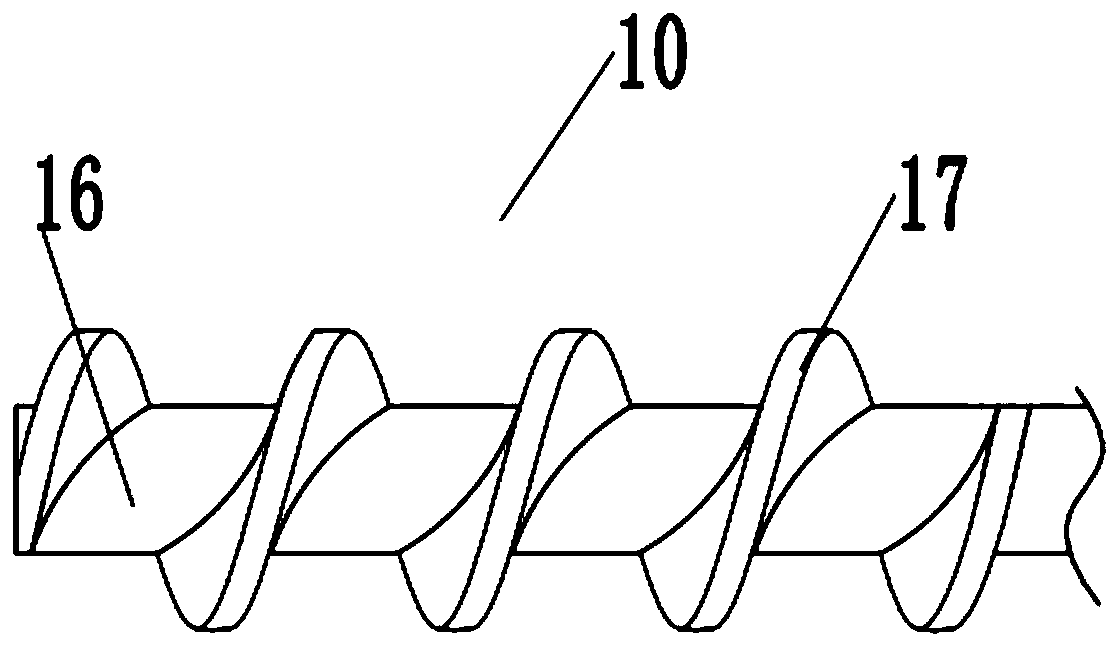 Quantitative-proportioning colored concrete stirring device