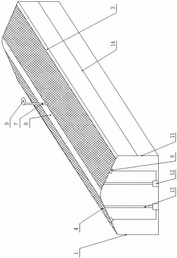 Photovoltaic greenhouse with adjustable inclination angle