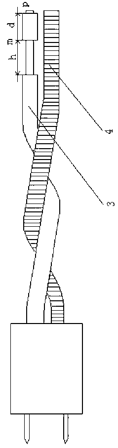 Method for manufacturing ultrasonic sensors with sensitivity improved by wire stripping