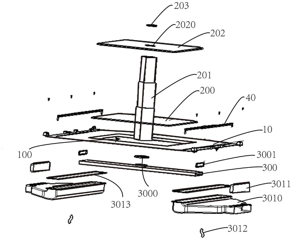 Automobile self-cleaning multifunctional device and automobile