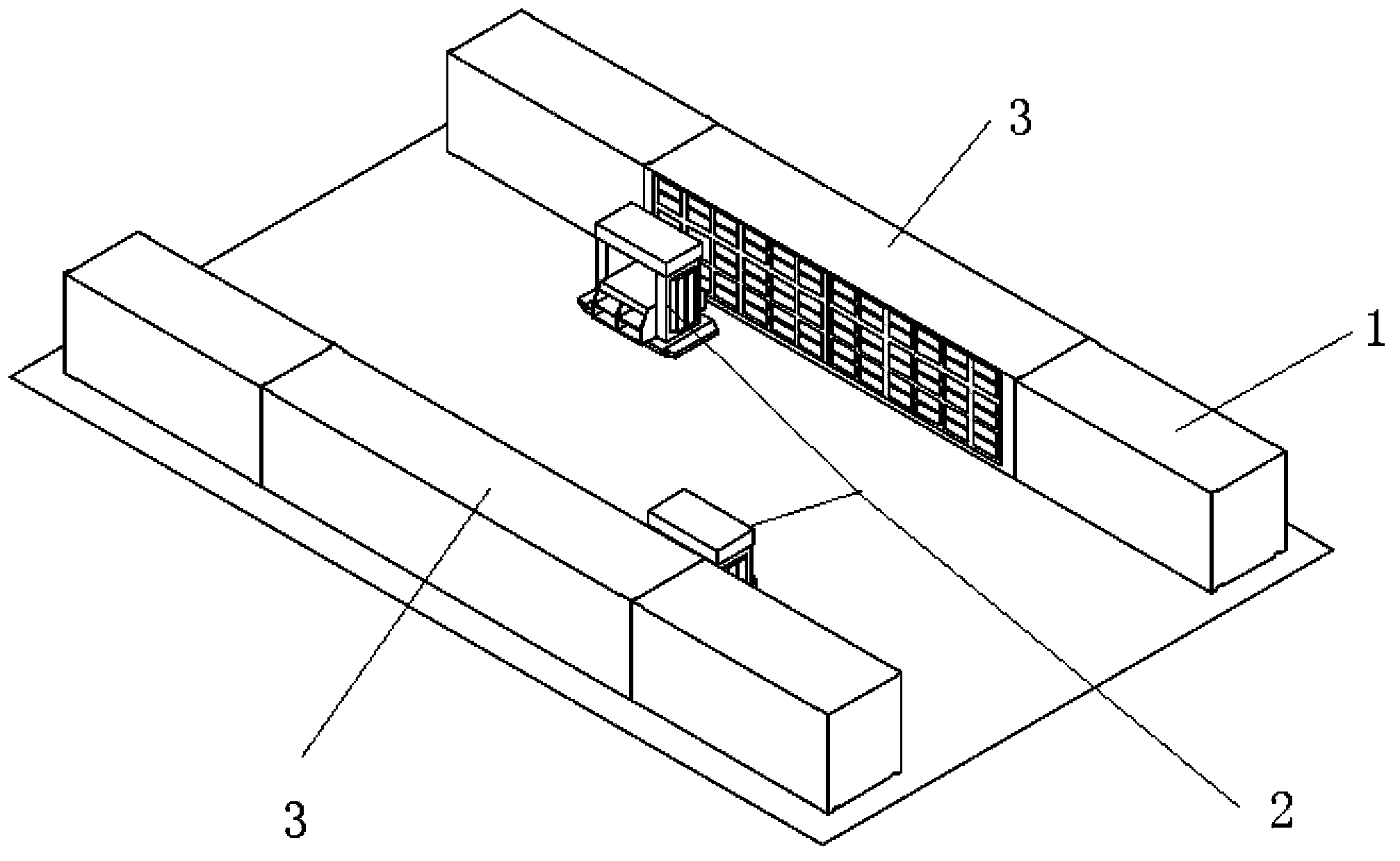 Modularized box type charging and battery swapping station