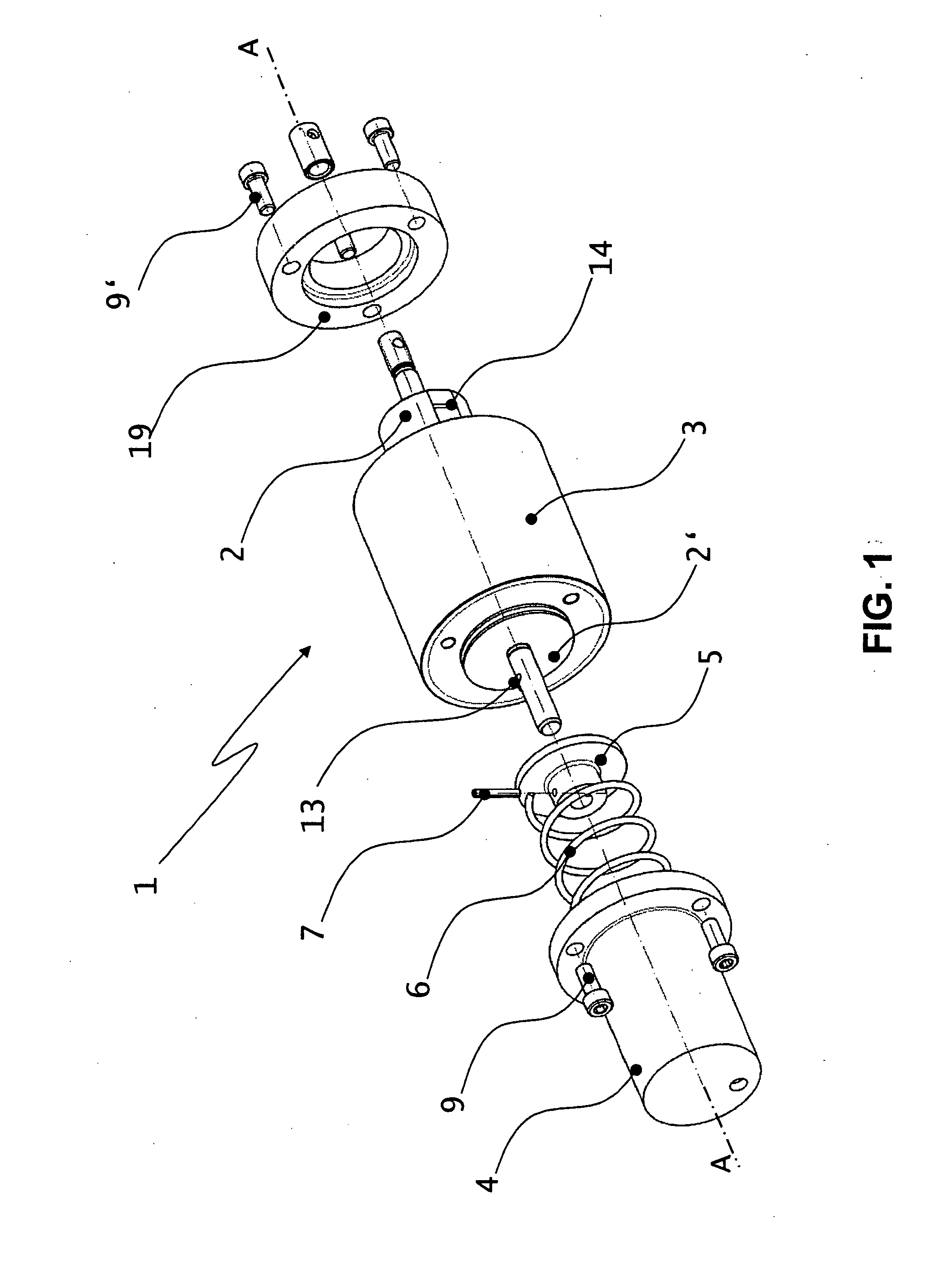 Actuating magnet