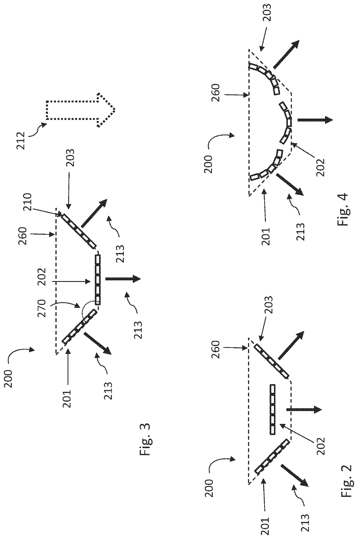 Transducer and transducer arrangement for ultrasonic probe systems, ultrasonic probe system and inspection method