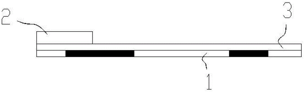 Double-side positioning splicing strip and double-side positioning connection method for material strip