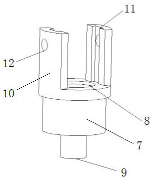 Clamping and sealing method for ultrahigh-vacuum-degree exhaust equipment of hemispherical resonator gyroscope