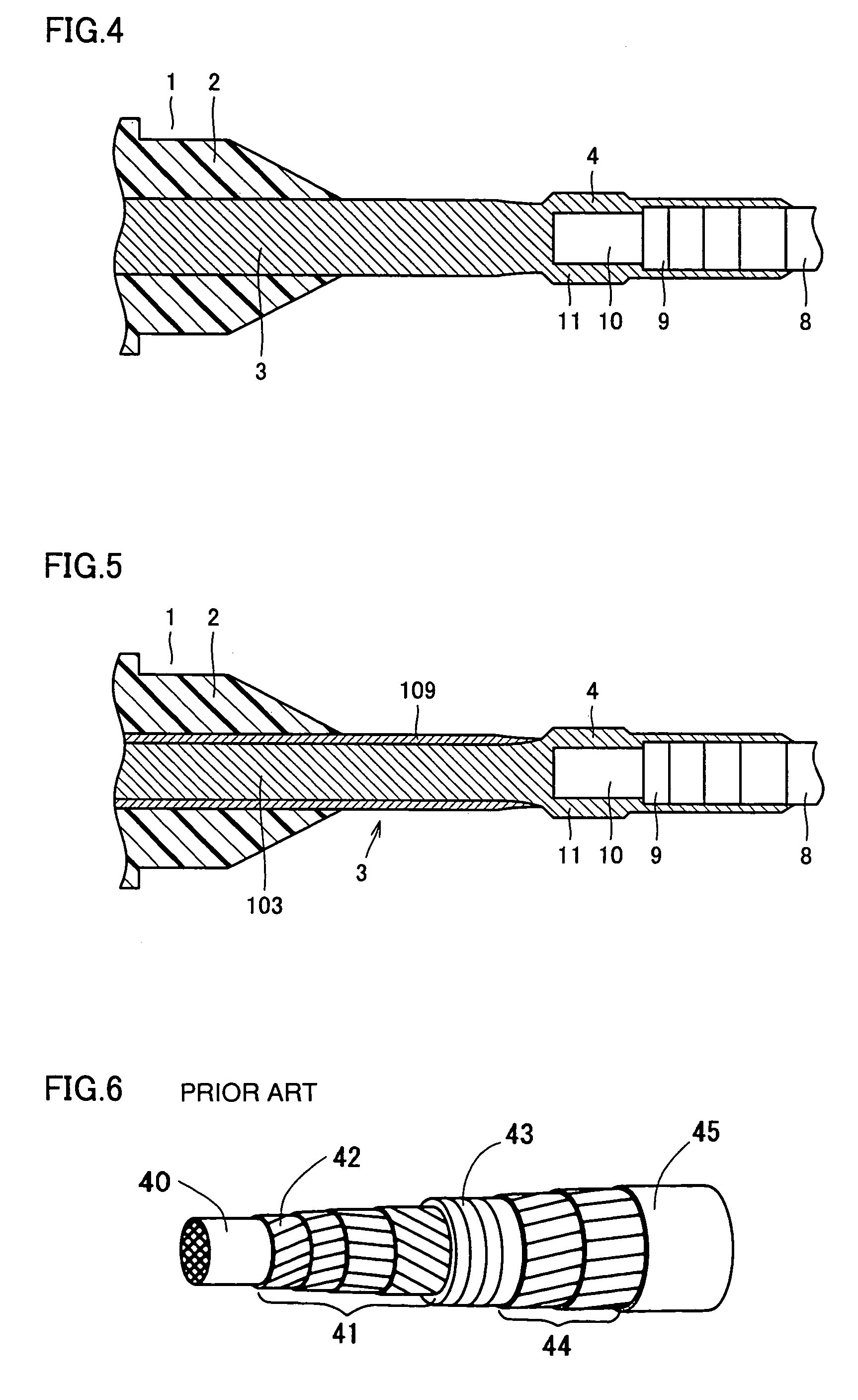 Joint structure of superconducting cable and insulating spacer for connecting superconducting cable