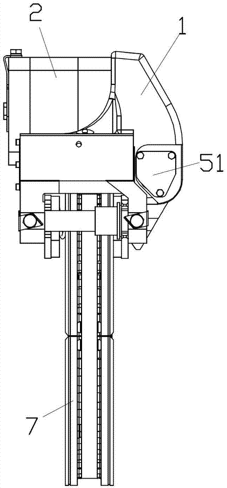 Hydraulic pressure braking clamp device