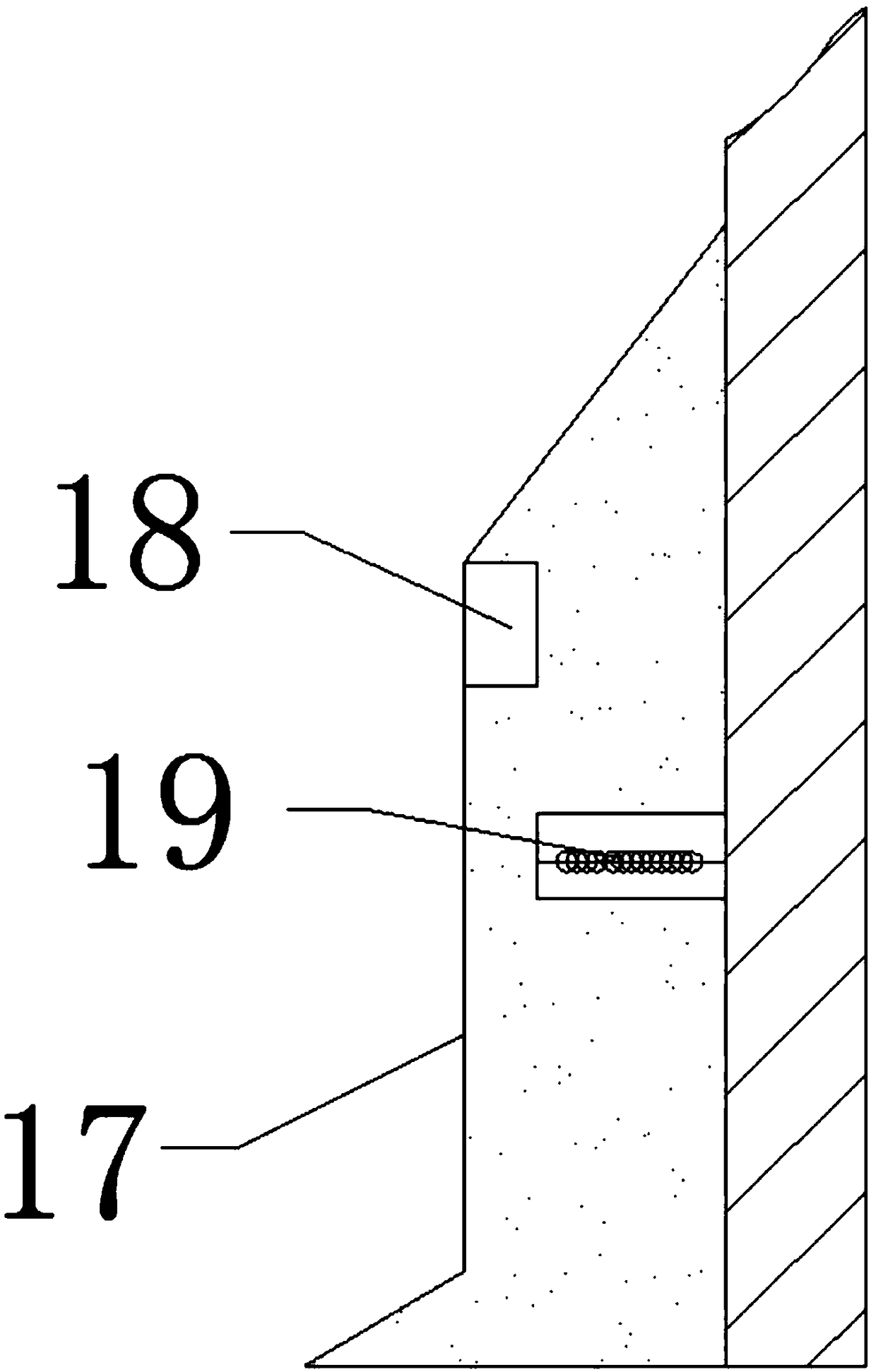 Kitchen sewage treatment device