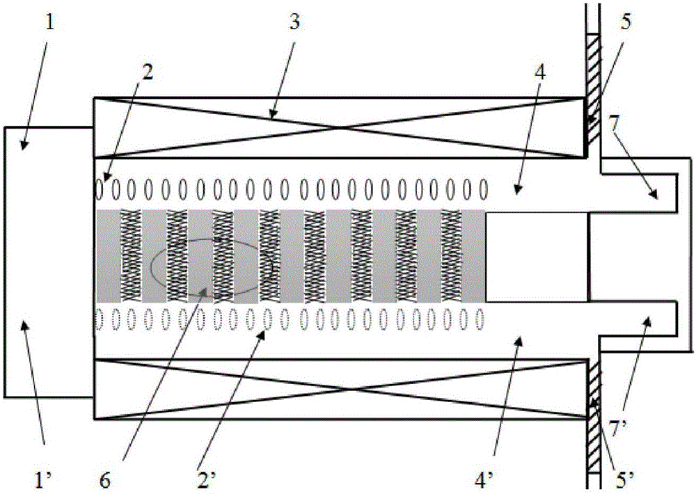 Metamaterial terahertz oscillator and control method therefor