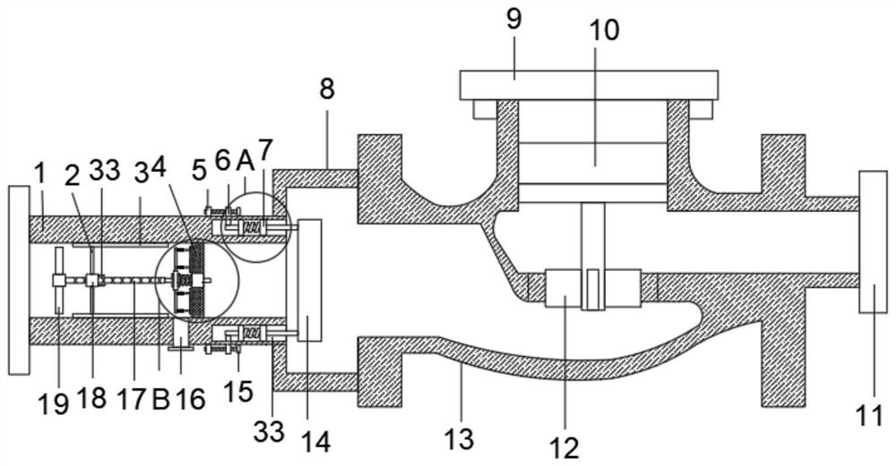 Device facilitating accurate metering of water meter