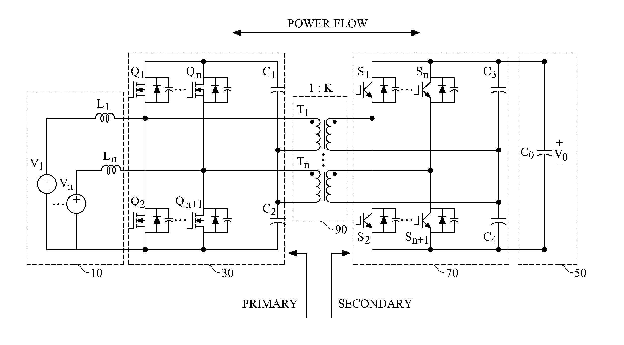 Multi-input bidirectional dc-dc converter