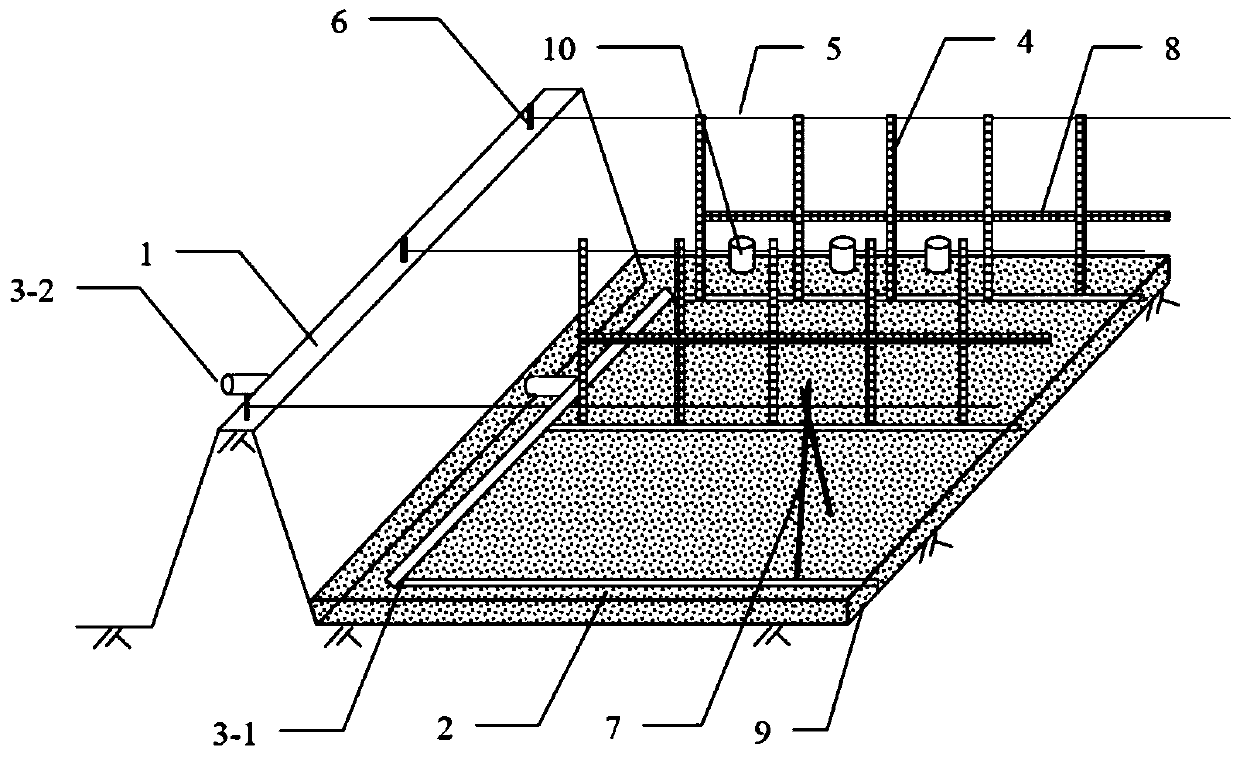 Optimal control method of stockyard effective volume based on initial state control of dredged mud