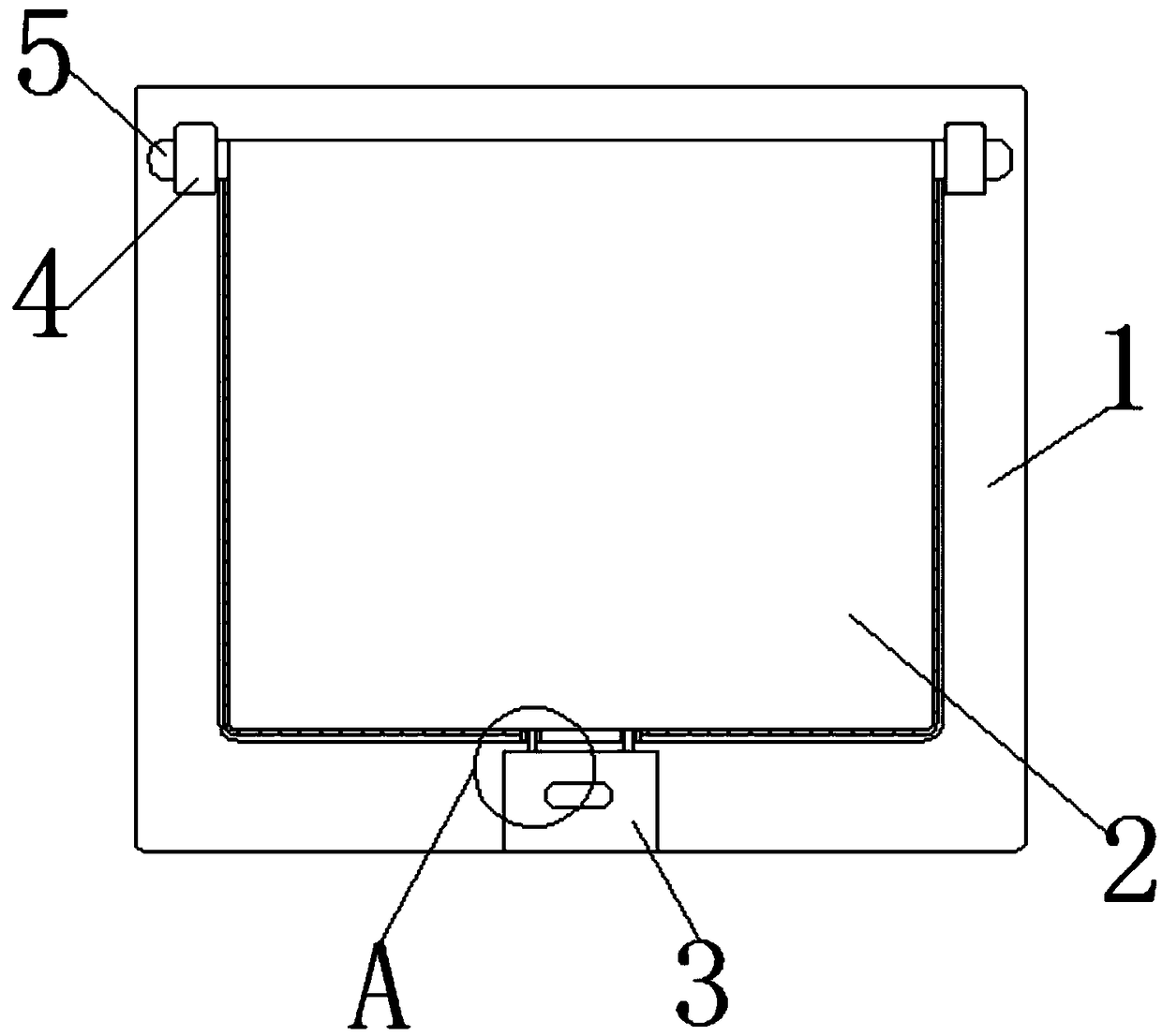 Waterproof protective shell of bath heater switch