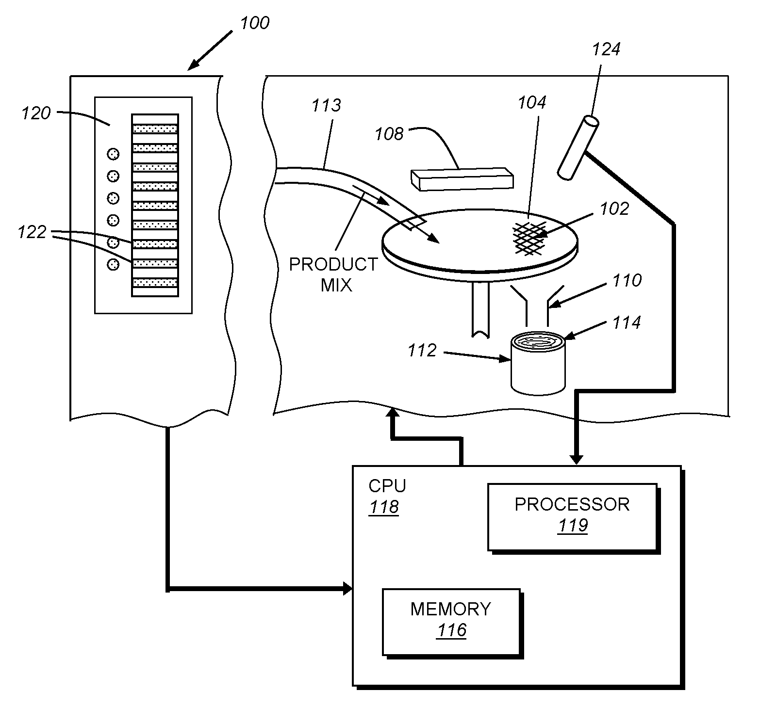 Apparatus and method of reducing carry over in food processing systems and methods