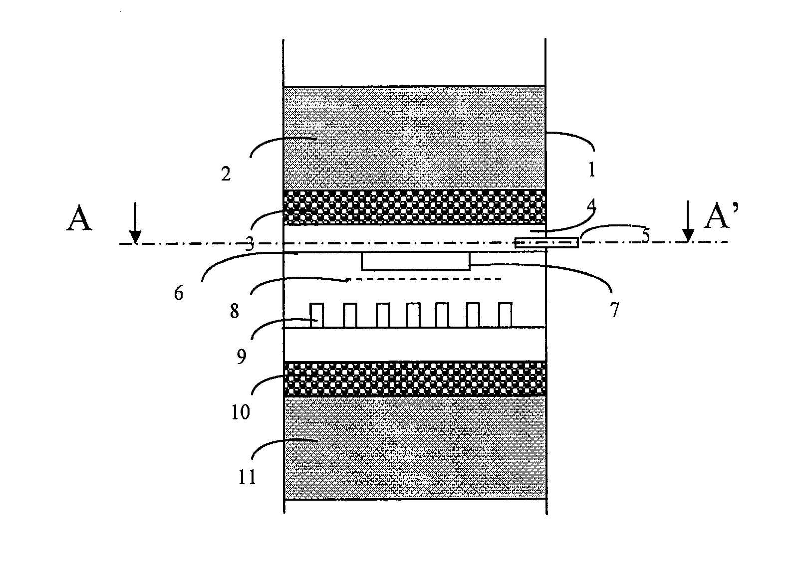 Catalytic reactor with cooling device provided with tangential injection of a cooling fluid