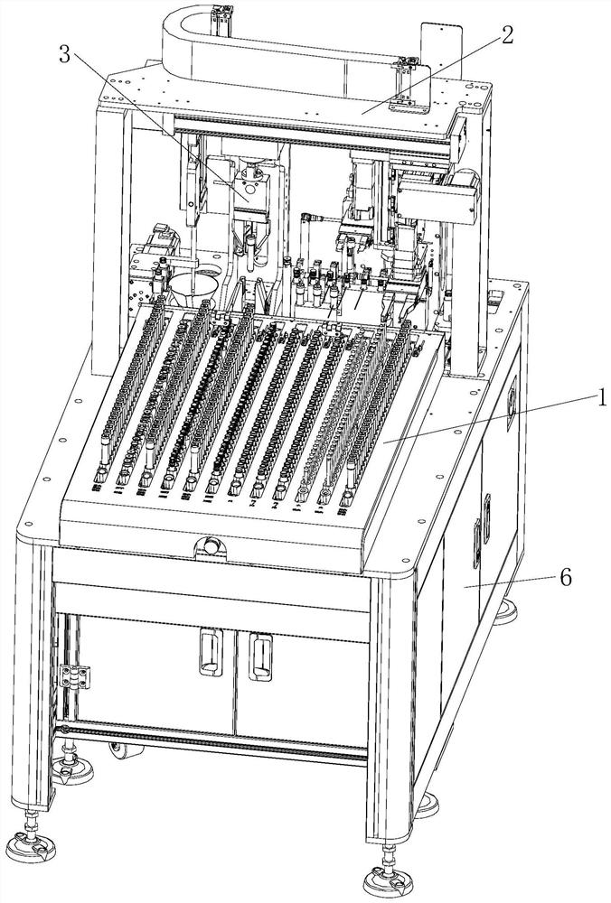 Shifting block mechanism and blood detection device using same