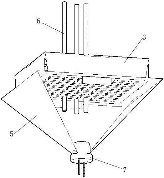 A lighting fixing module for a colored metal model and a manufacturing method thereof