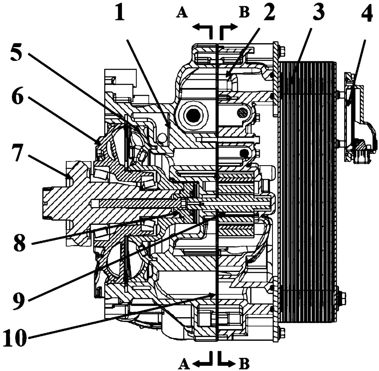 Integrated type hydraulic retarder