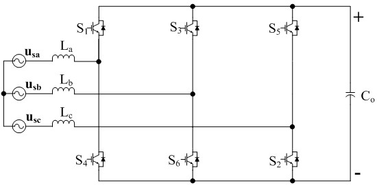 Soft-switch three-phase PWM rectifier with auxiliary free-wheel channel