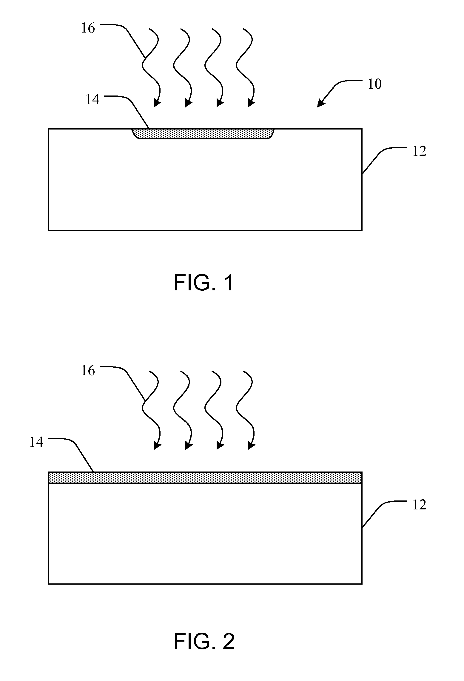 Semiconductor devices having an enhanced absorption region and associated methods