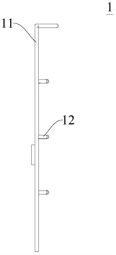 Wine rack for refrigeration equipment and refrigerator provided with same